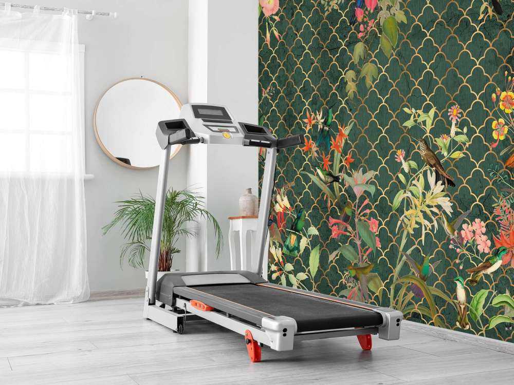 Élégance de la jungle avec de l'or