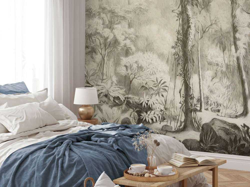 Forêt tropicale - marron