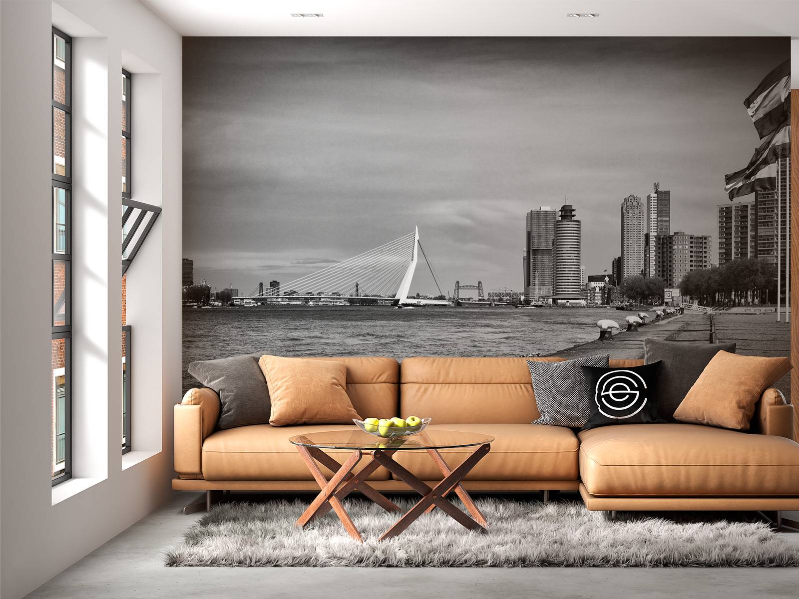 Ville portuaire mondiale Rotterdam 