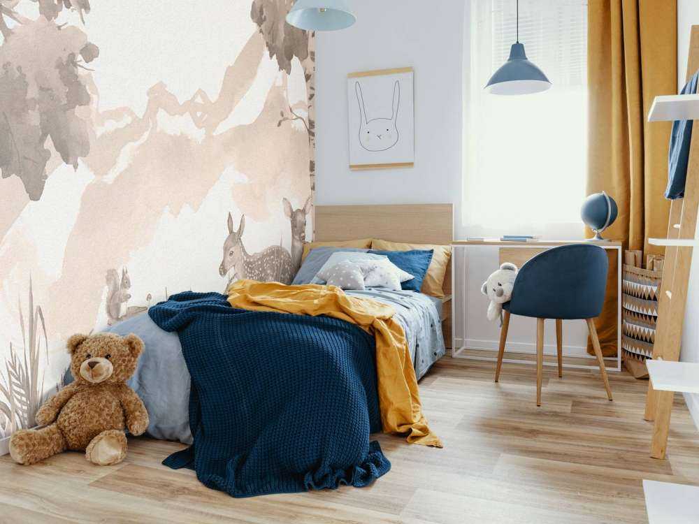 Cerf en taupe
