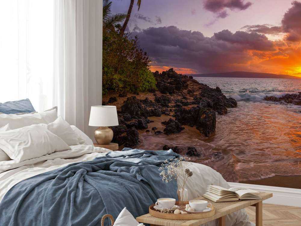 Plage hawaïenne