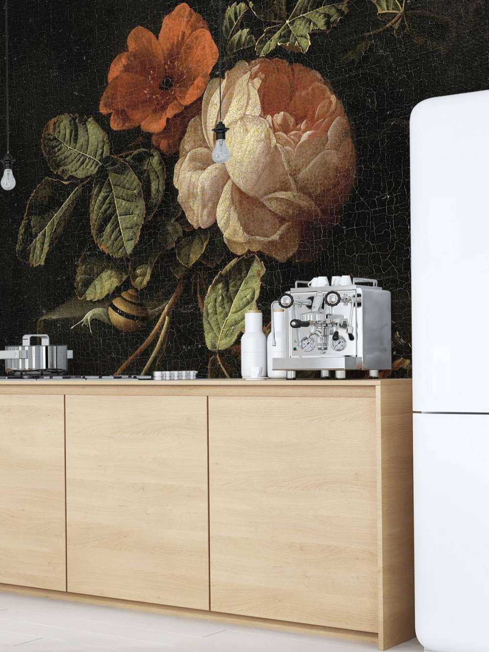 Nature morte avec des roses