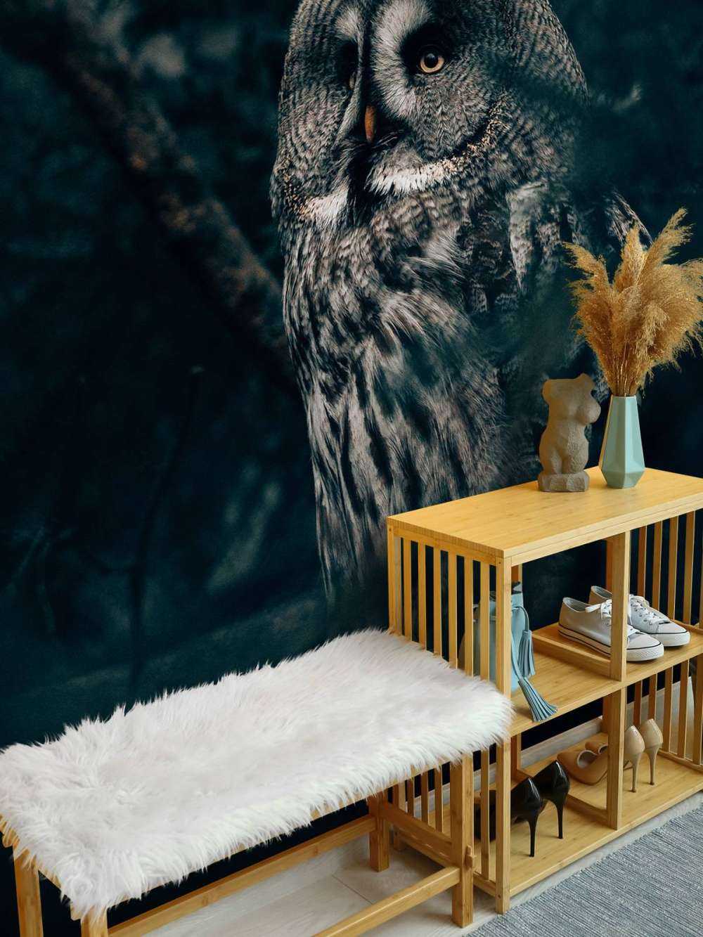 Hibou dans l'arbre