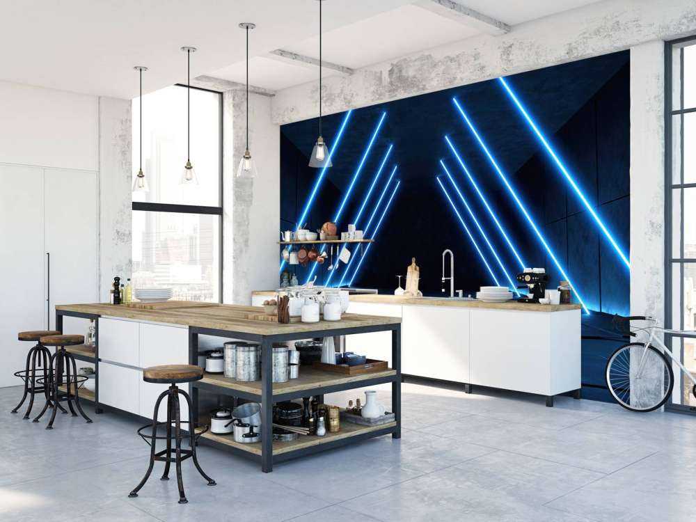 Hall futuriste