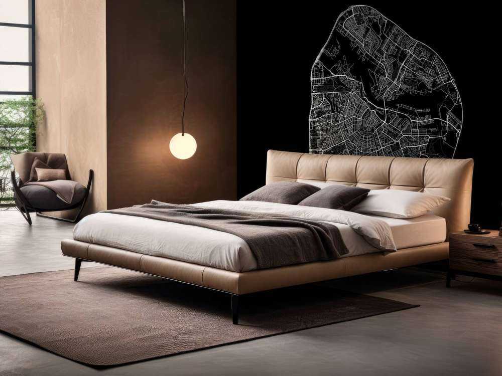Carte d'Amsterdam, noir