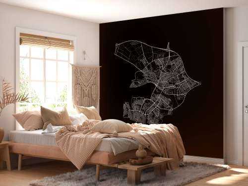 Carte d'Arnhem, noir