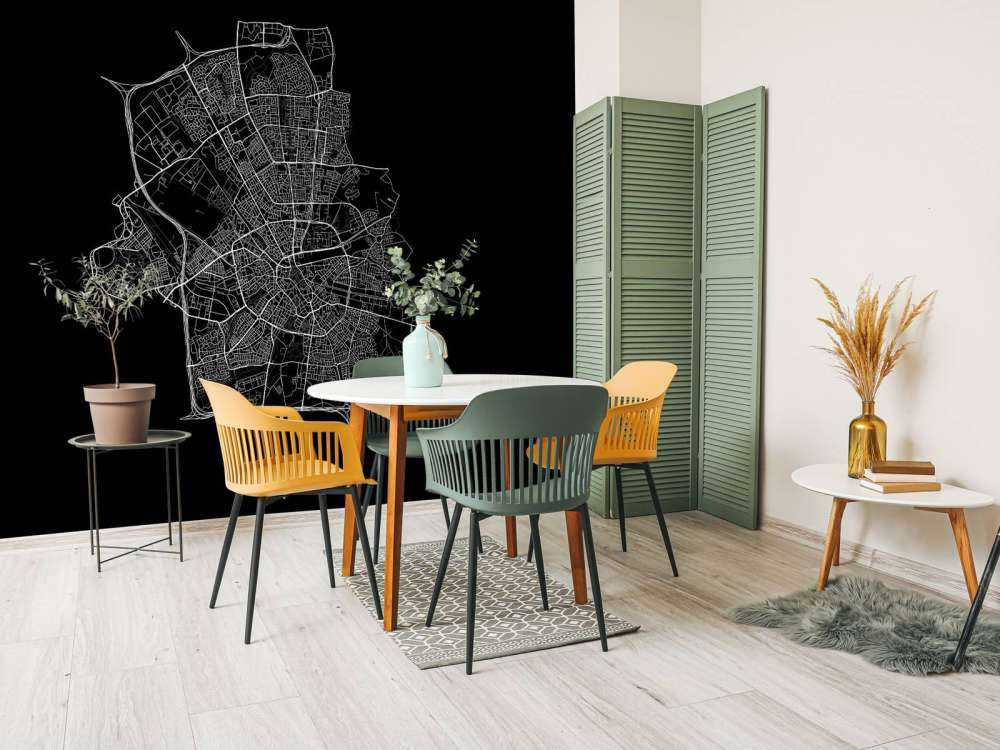 Carte d'Eindhoven, noir