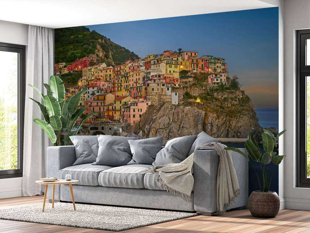 Maisons colorées en Italie