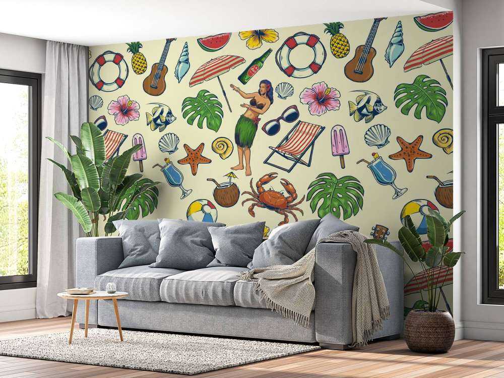 Motif Hawaii