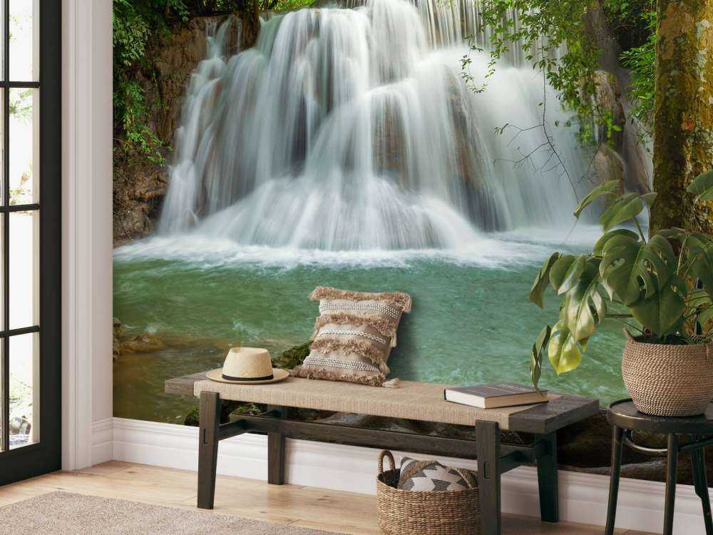 Chute d'eau à couper le souffle