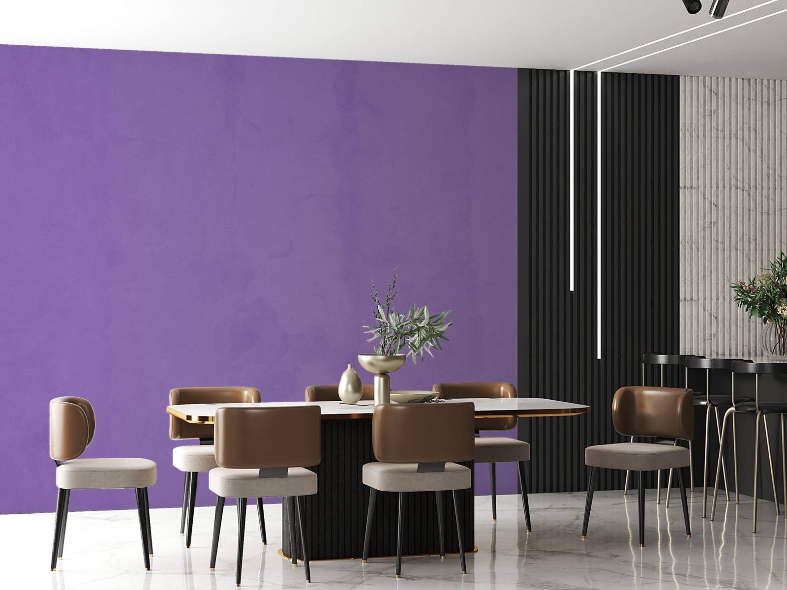 Béton violet lilas français