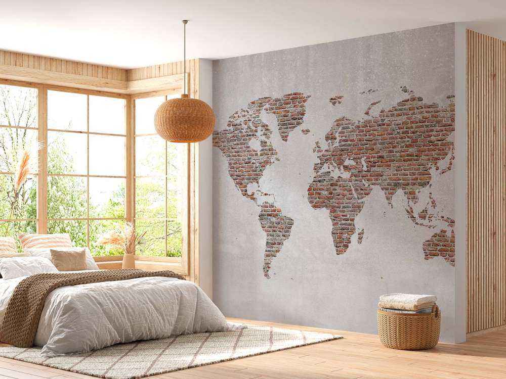 Pierres de la carte du monde
