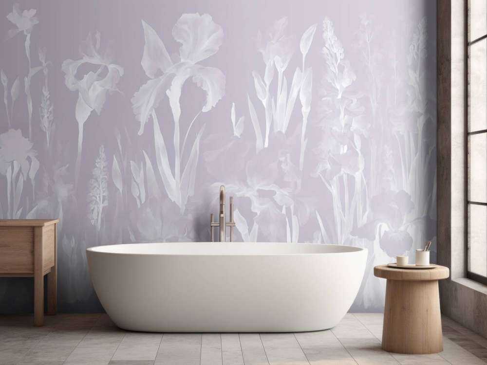 Joyeux printemps violet sombre