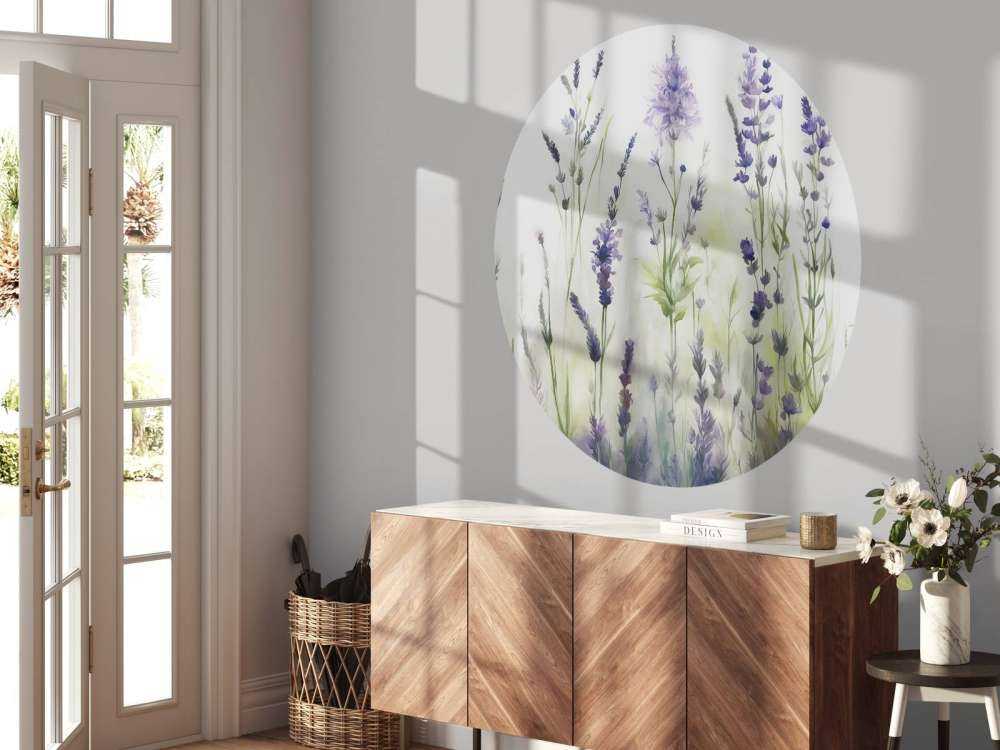Lavande Clair Seamless Lilas Pâle