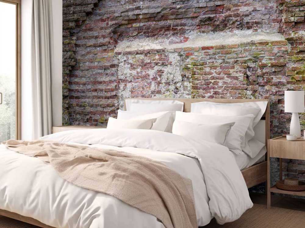Vieux mur effrité