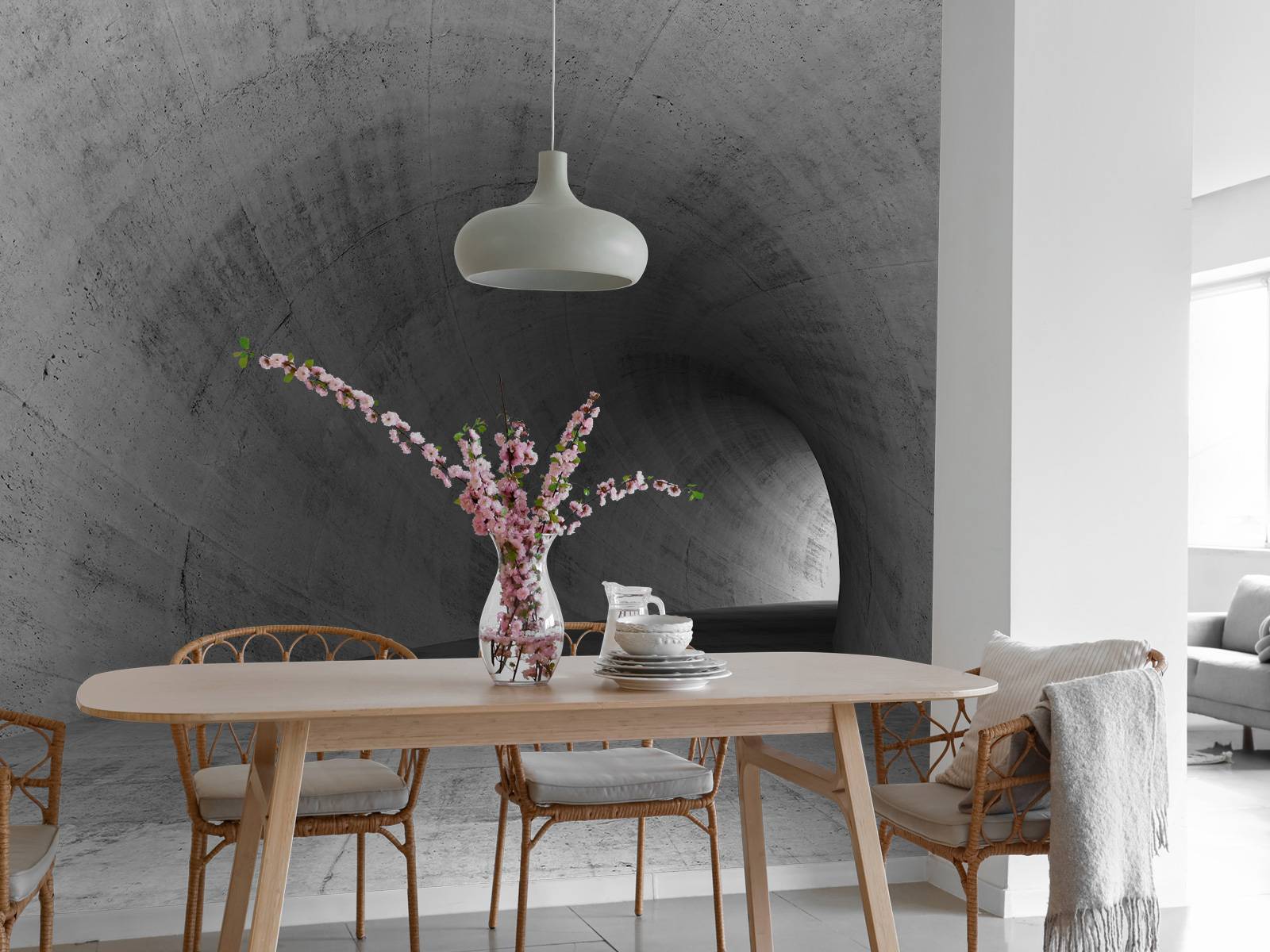 Tunnel en béton