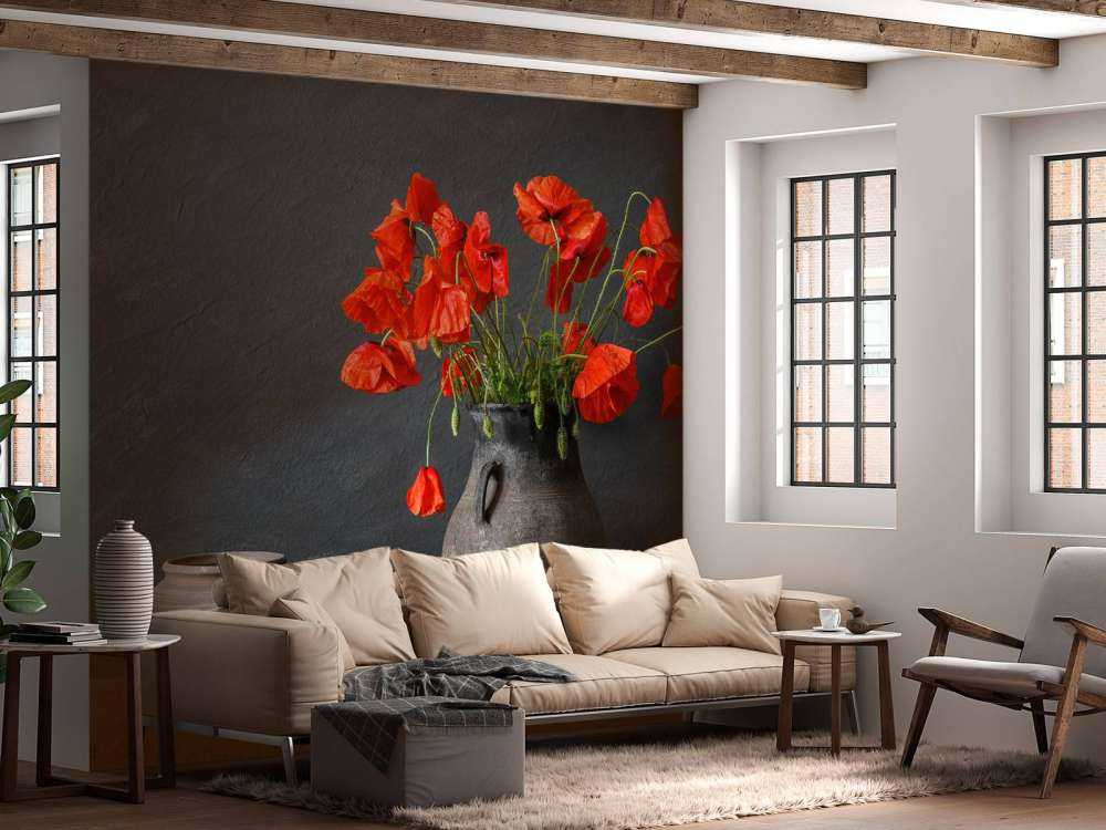 Bouquet de coquelicots