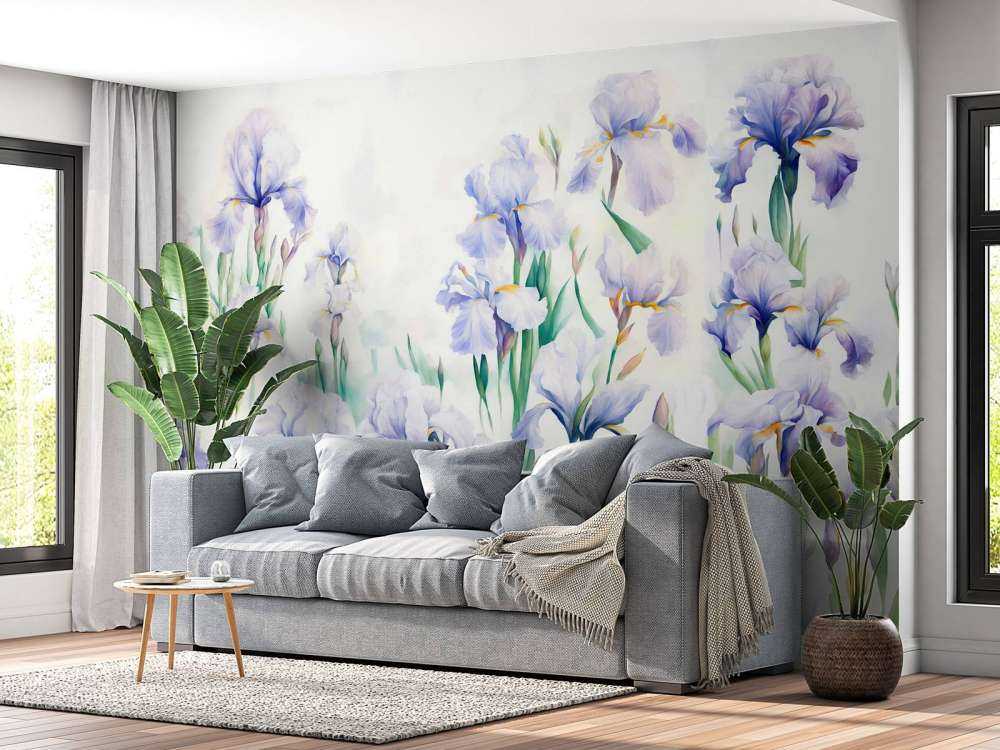 Iris dansent pastel sans couture