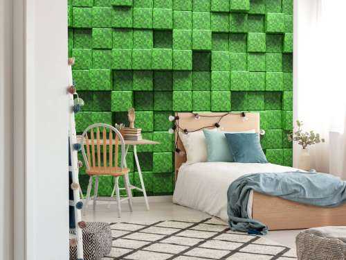 Herbe Minecraft 3D