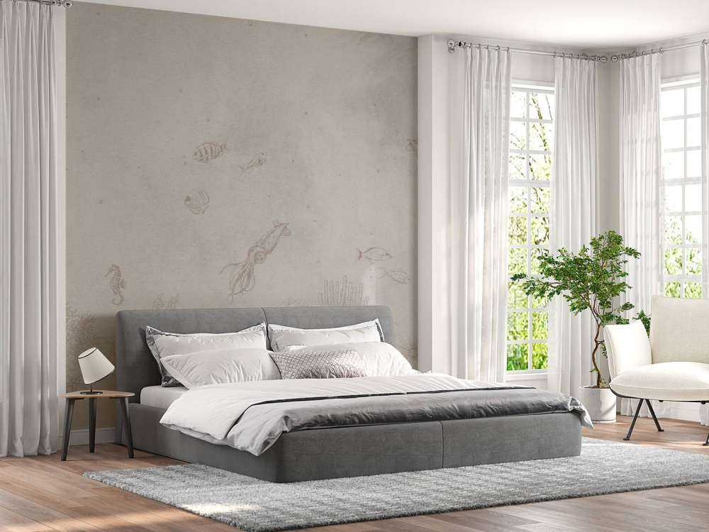 Taupe de la mer des calmars
