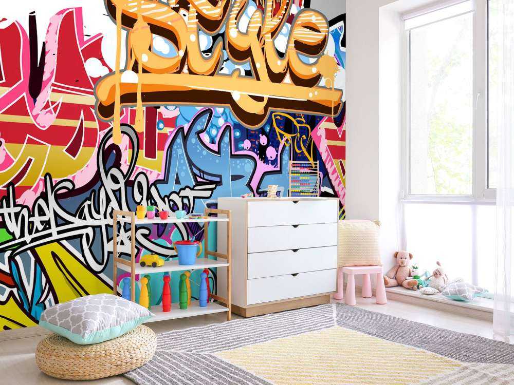 Texte graffiti