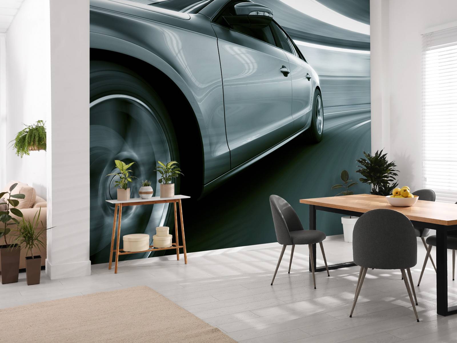 Voiture grise