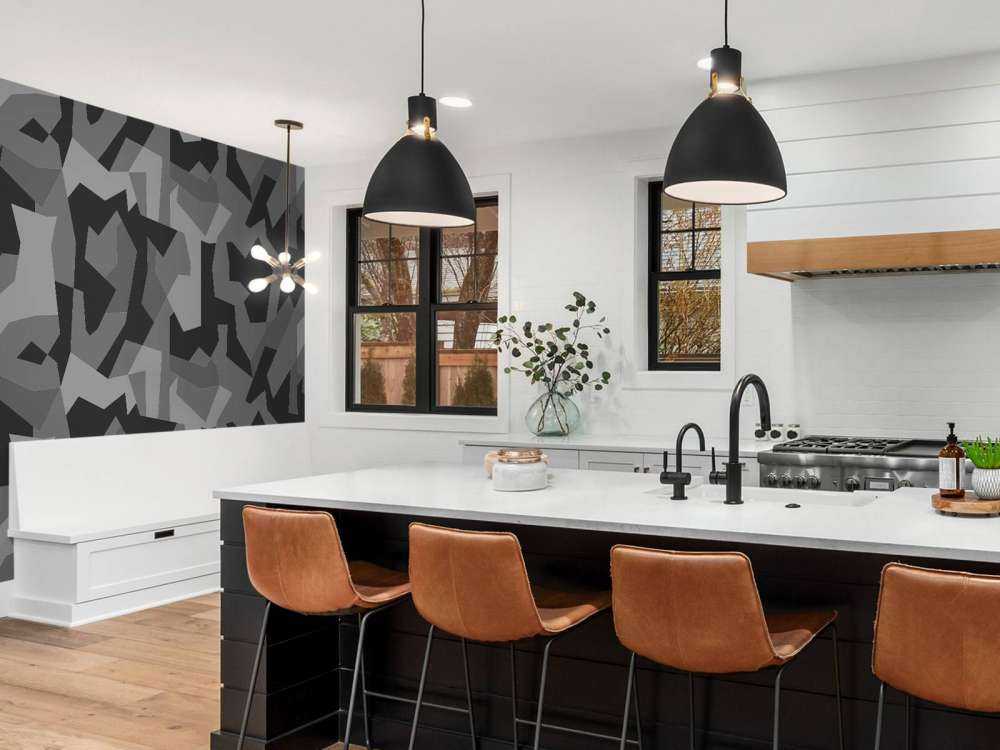 Motif gris, foncé