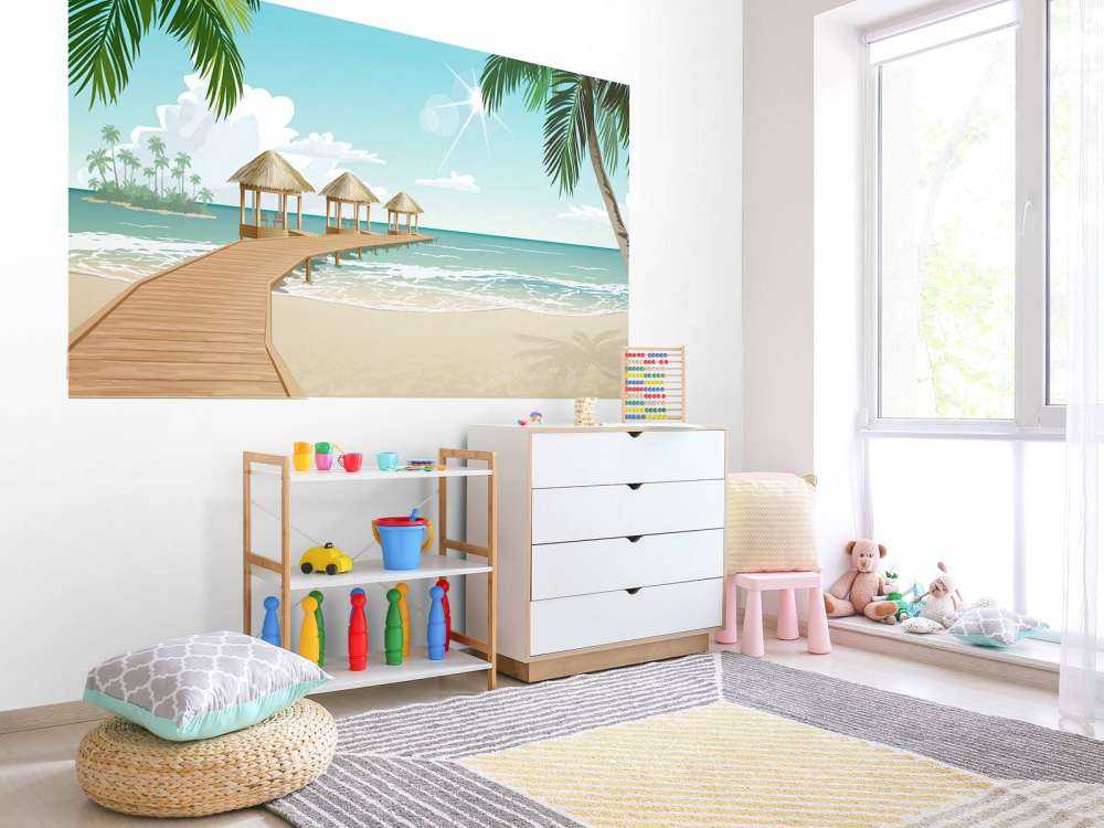 Plage d'été