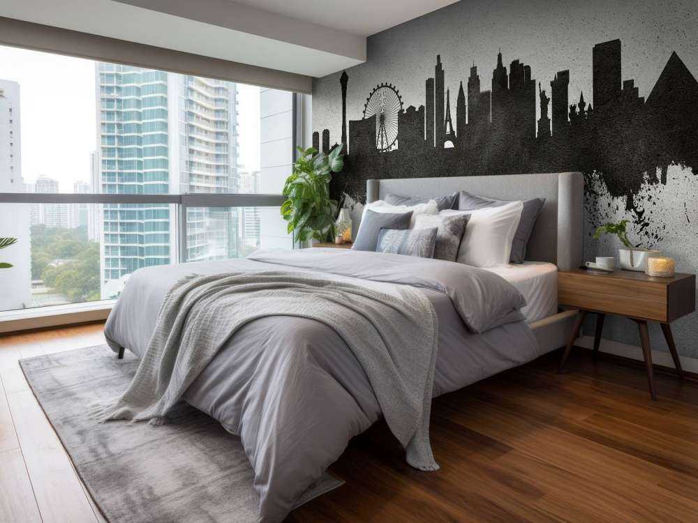Aquarelle skyline, Las Vegas