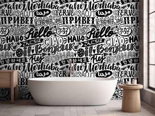 Motif de gribouillage