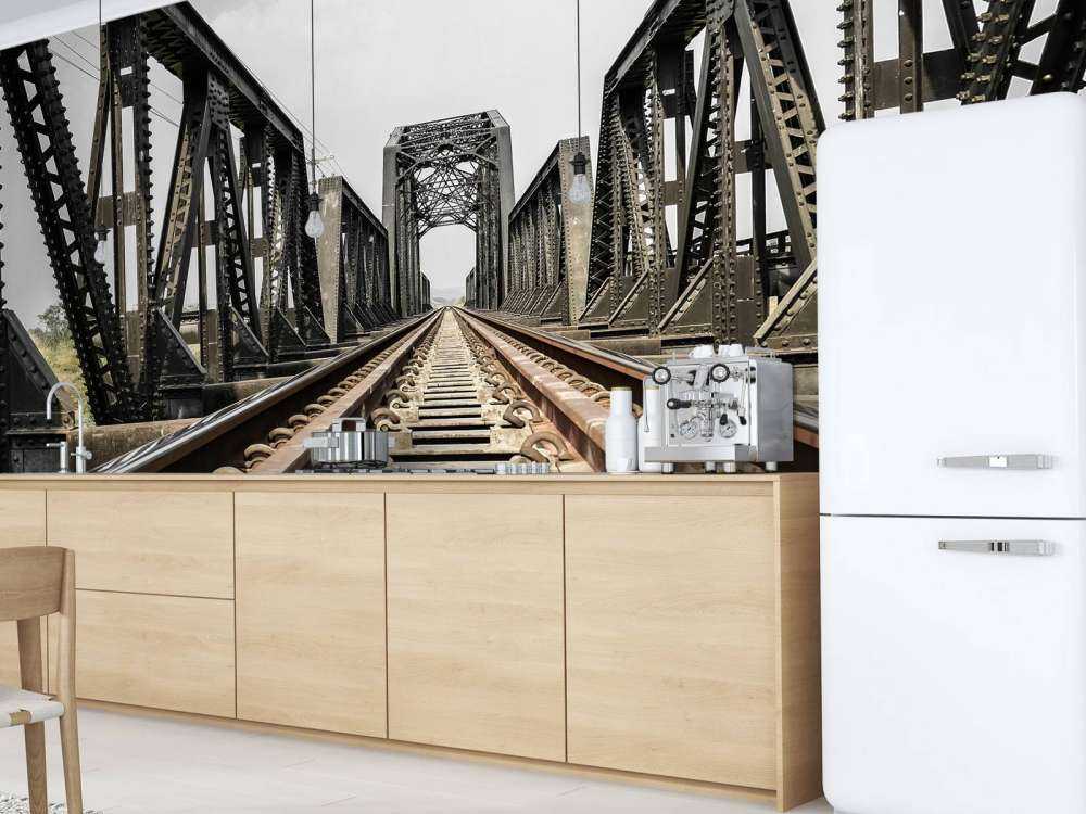 Pont ferroviaire métallique