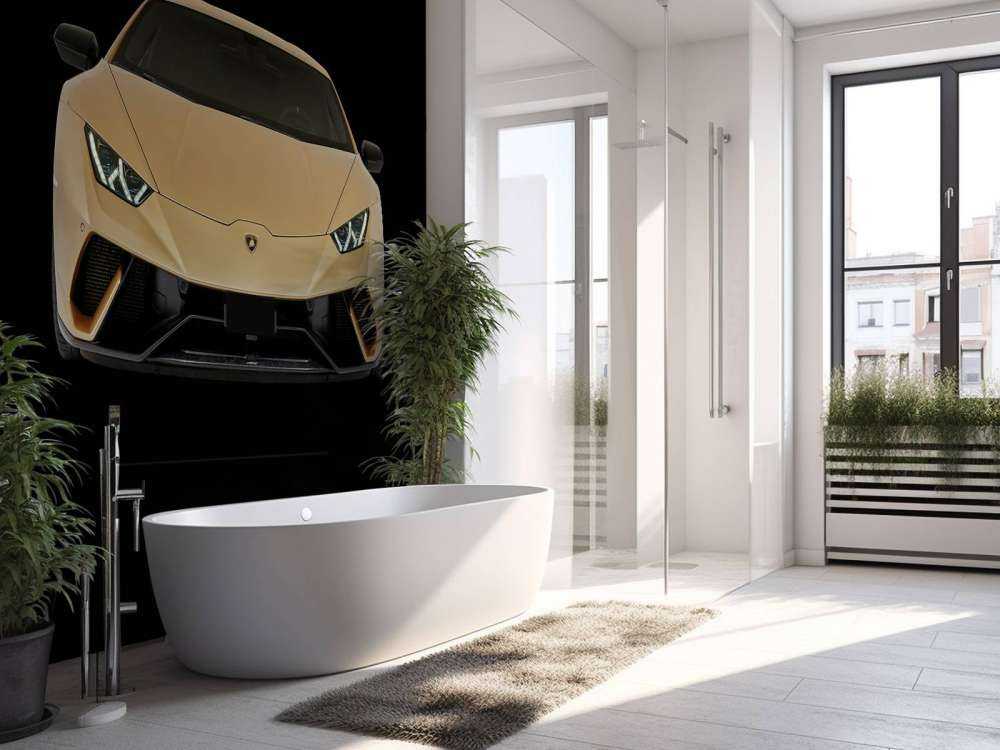 Lamborghini Huracán - Avant, noir