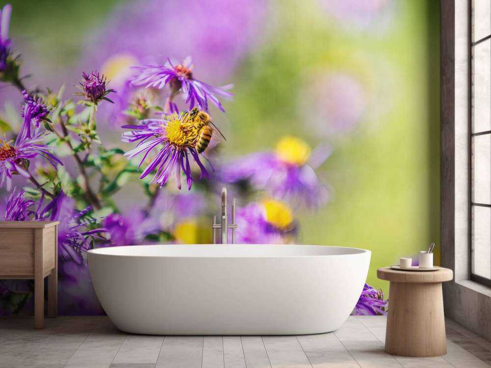 Fleurs violettes
