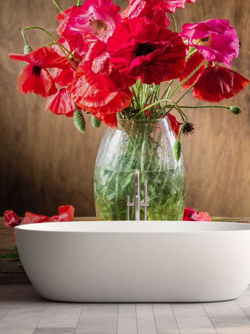 Coquelicots dans un vase