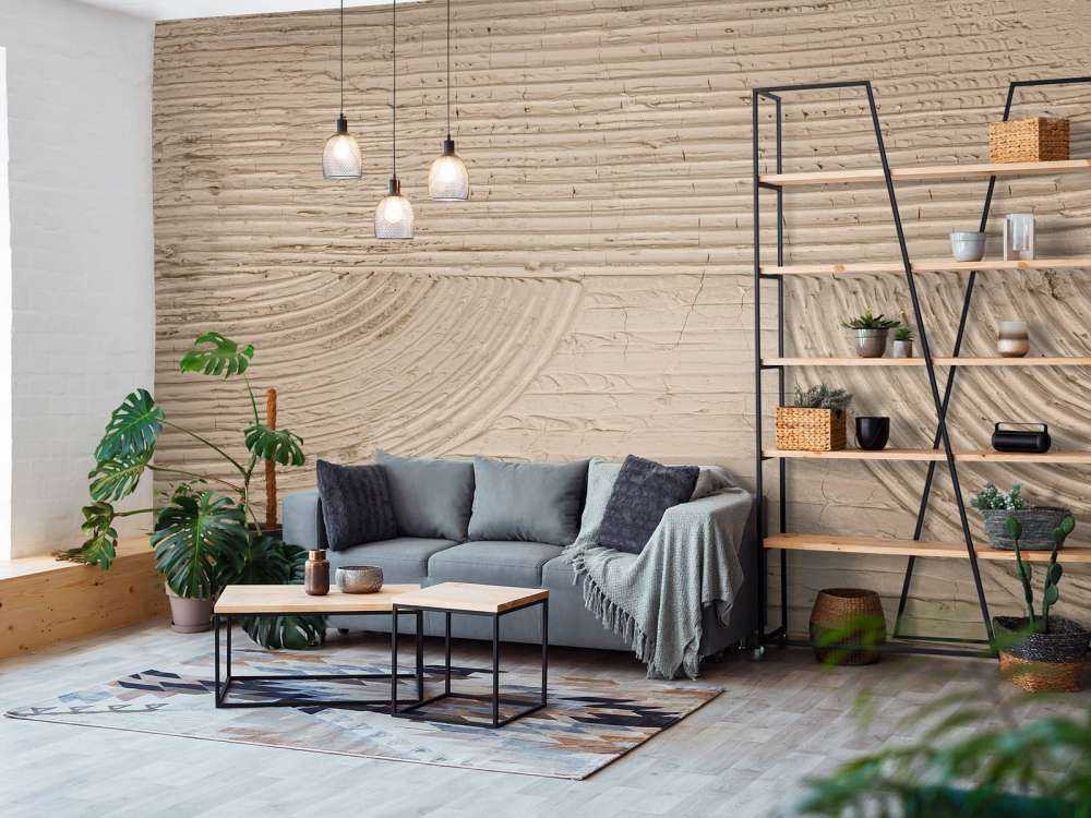 Lignes et structures en taupe