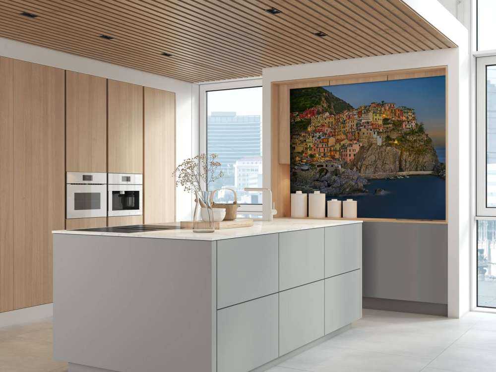 Maisons colorées en Italie