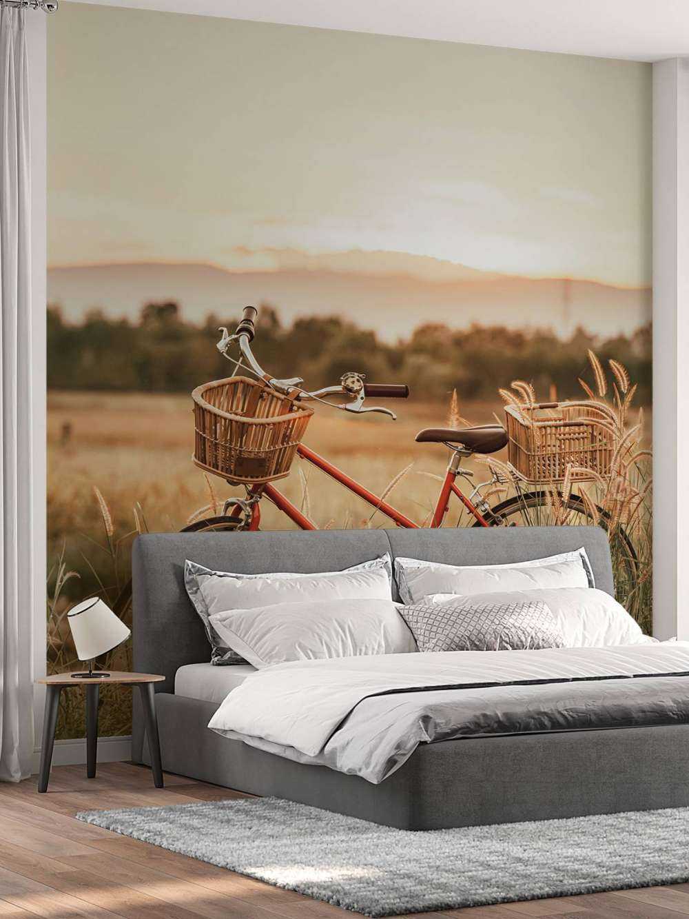 Vélo vintage en été
