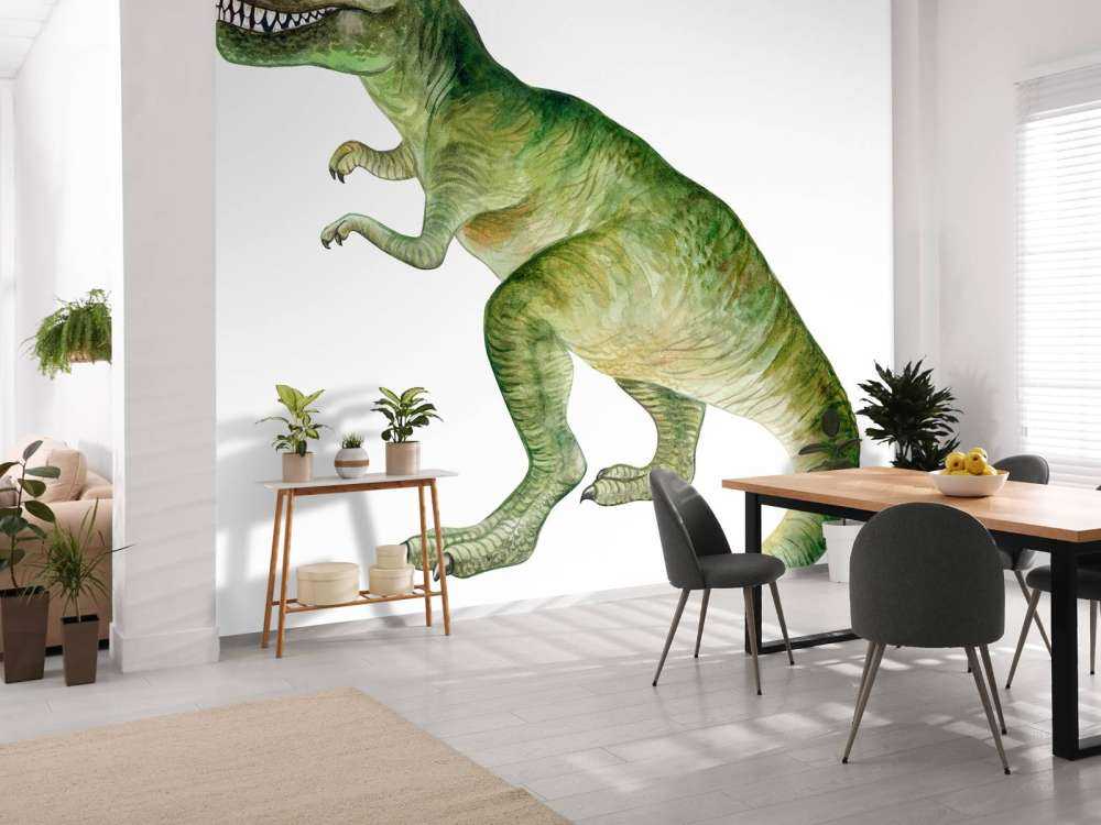 Tyrannosaure d'aquarelle