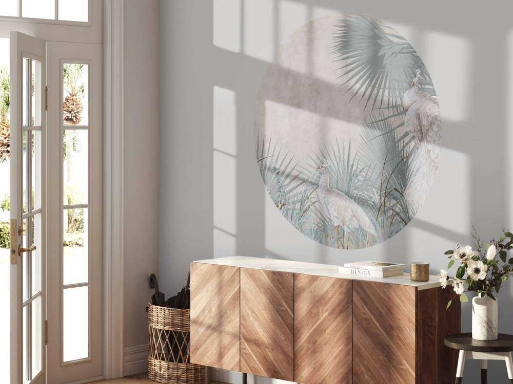 Élégance discrète du Paon