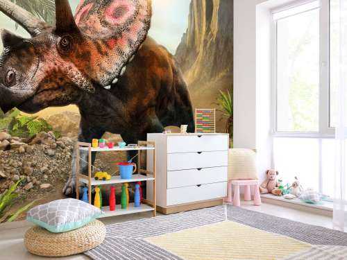 Torosaurus dans les bois