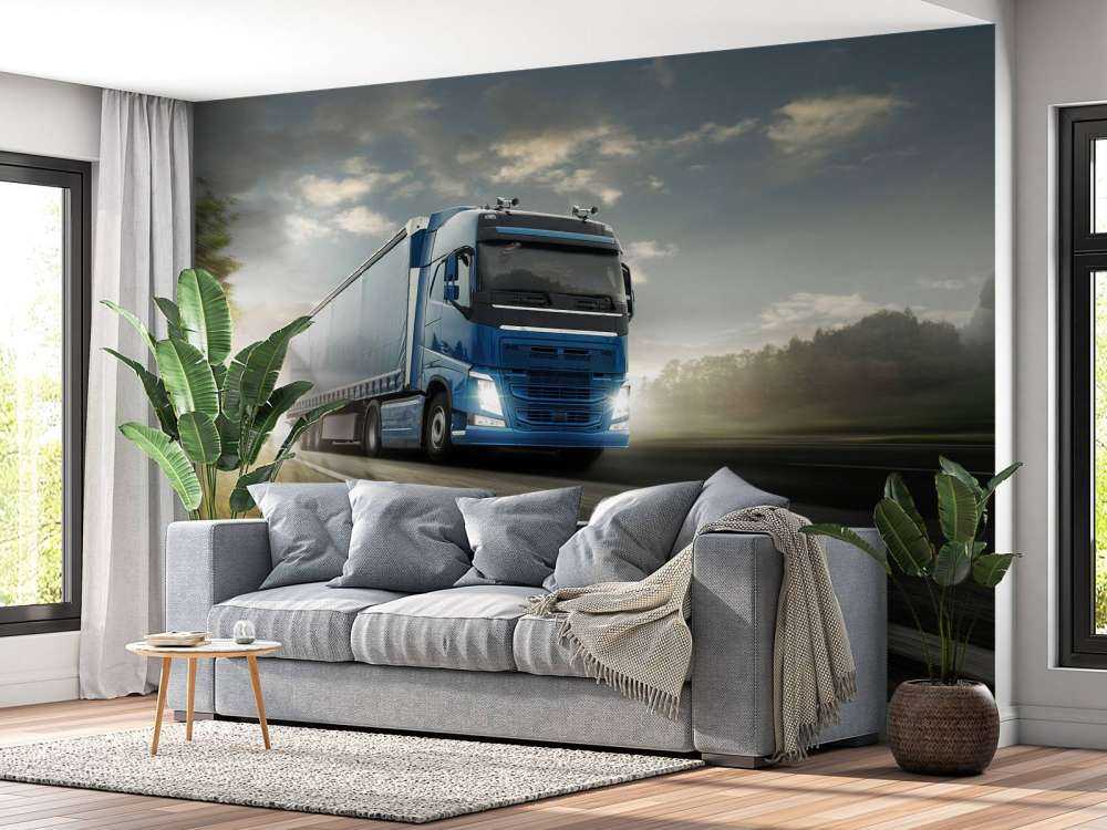 Photo du camion de papier peint