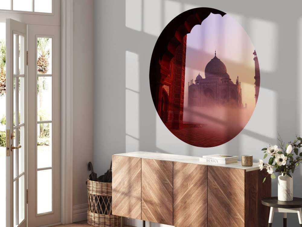 Le Taj Mahal au lever du soleil