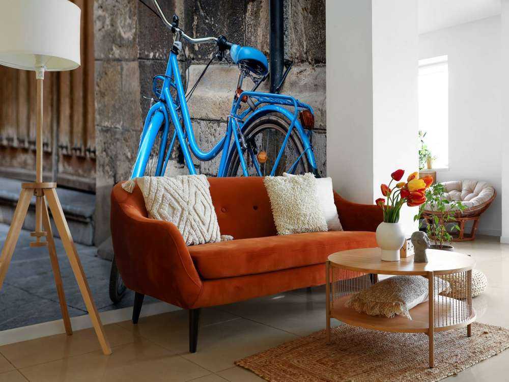 Vélo bleu