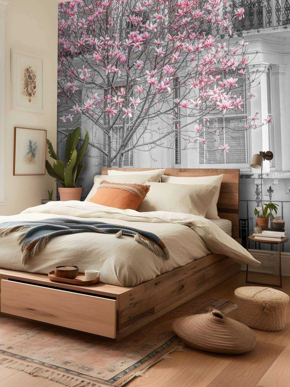 Magnolia en fleurs