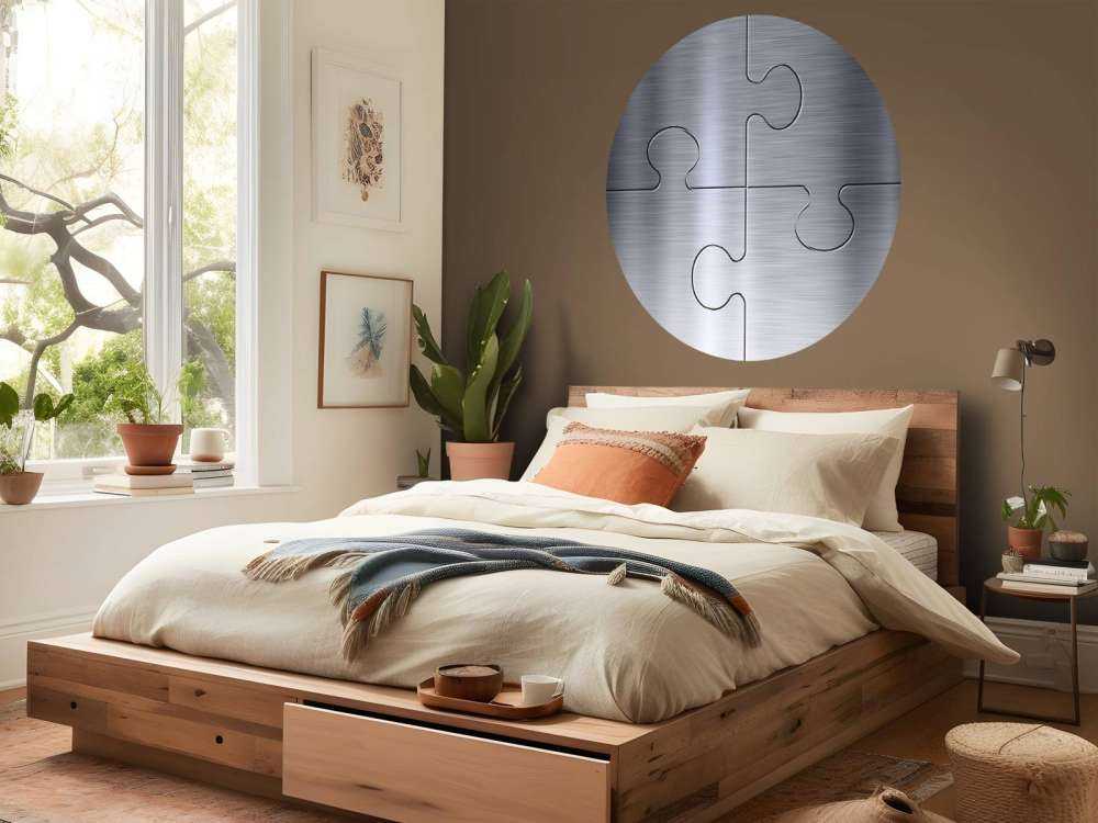 Puzzle en métal