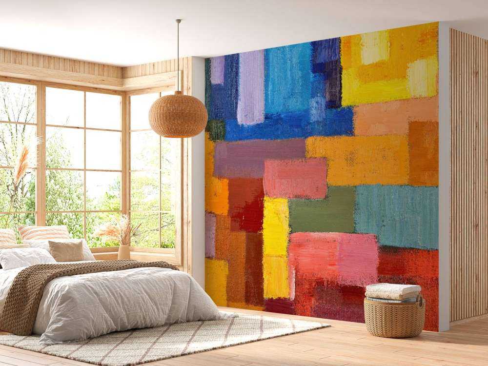 Répartition des surfaces colorées