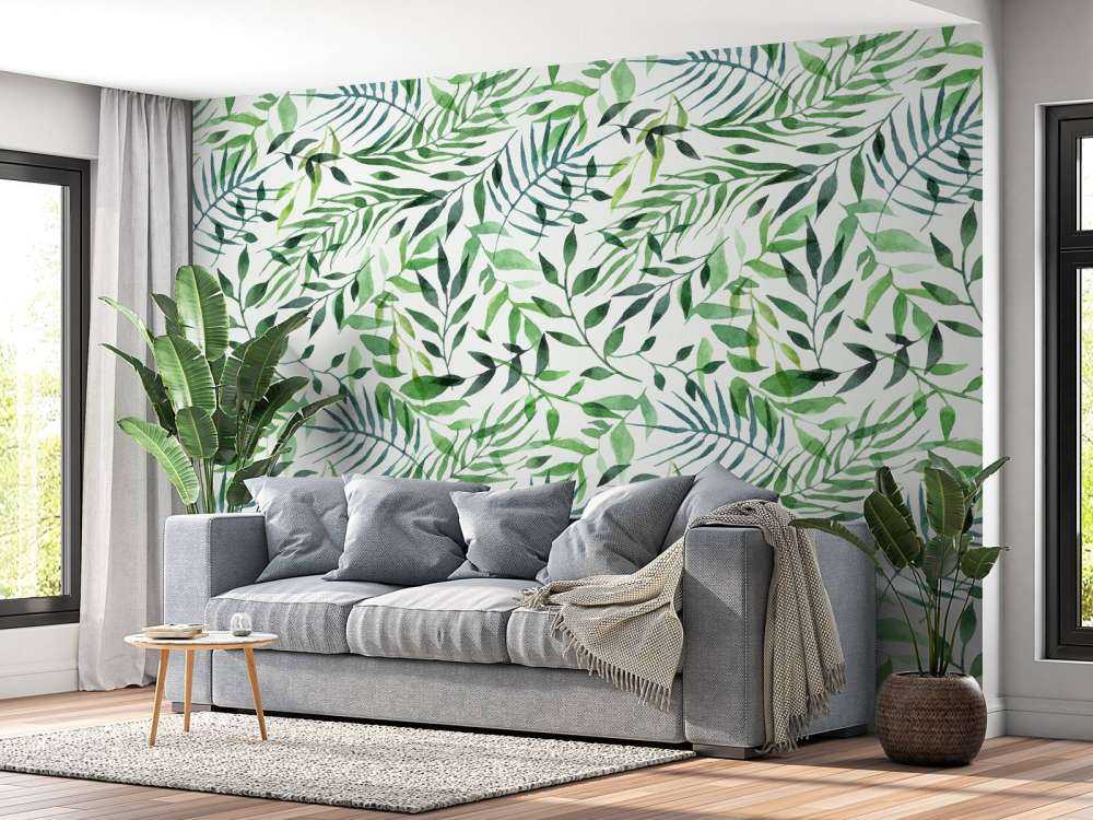 Motif joyeux, vert
