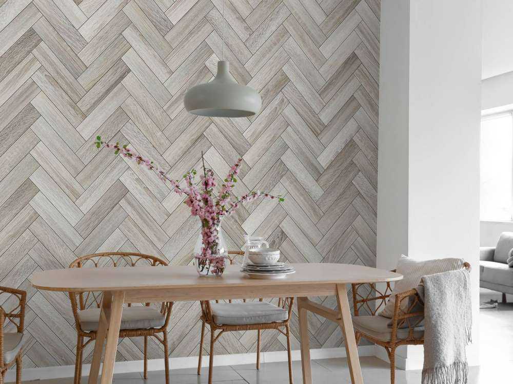 Chevron gris