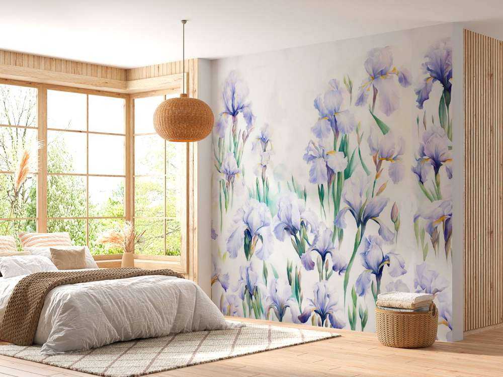Iris dansent pastel sans couture