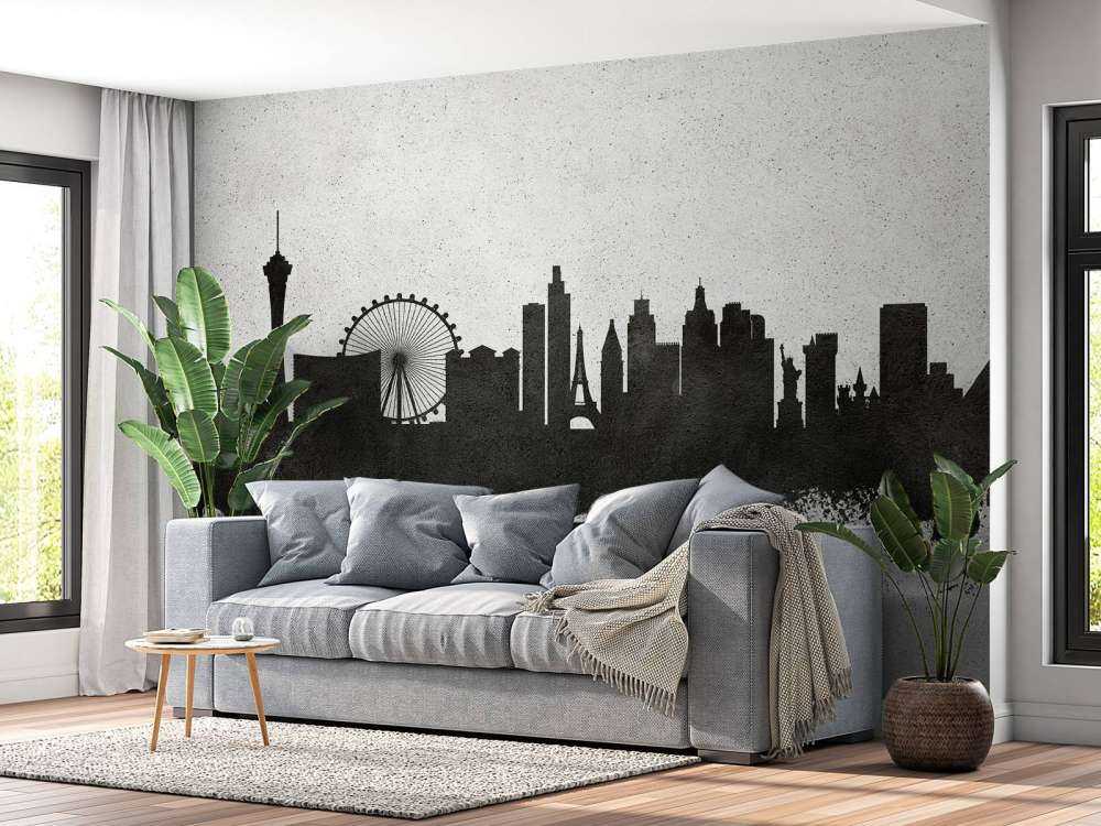 Aquarelle skyline, Las Vegas